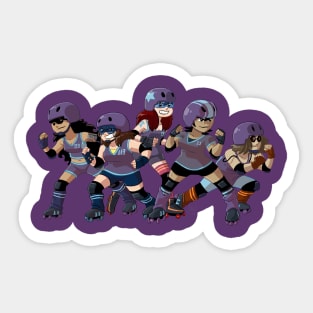 Roller Derby! Sticker